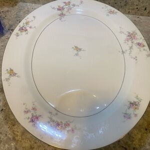 Vintage Theodore Haviland “ Gloria‎ “ 16” Platter With Juice Catcher